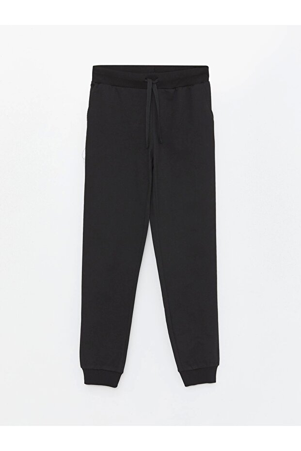 LCW Vision Siyah Beli Lastikli Kadın Jogger Eşofman Altı - 6