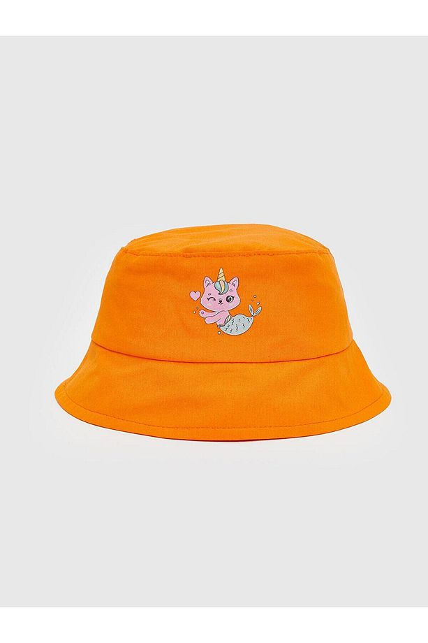 LCW baby Baskılı Kız Bebek Bucket Şapka (S5) - 1