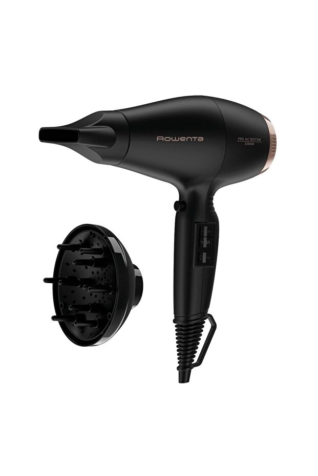 CV6930 Compact Pro+ AC Motor 2200 Watt Saç Kurutma Makinesi - Siyah - 1