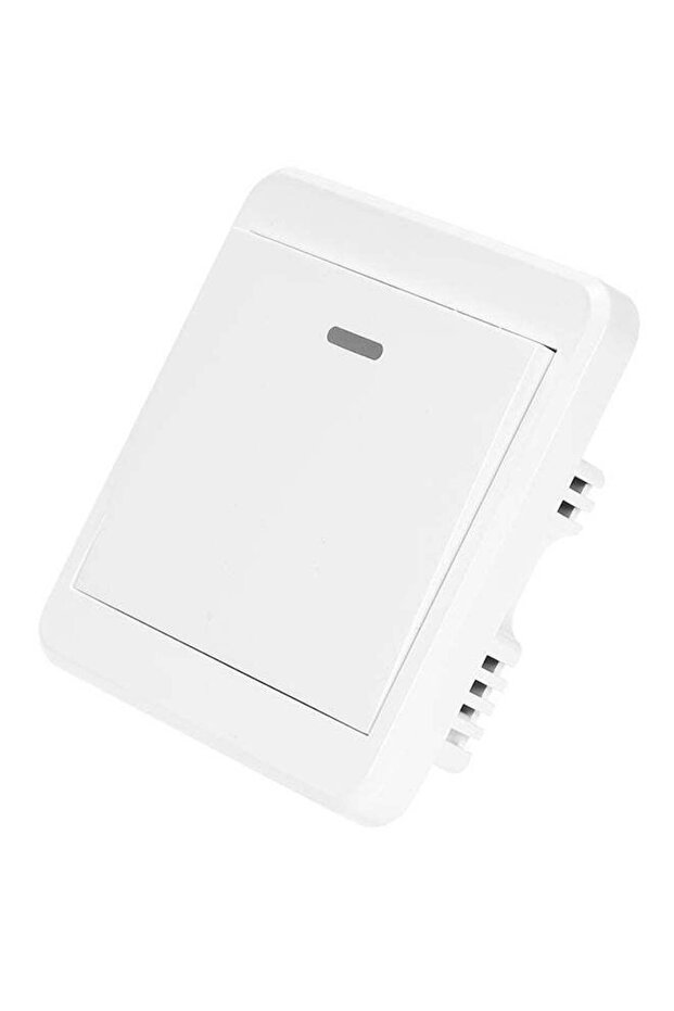 مفتاح زر الخروج اللاسلكي لقفل الباب الإلكتروني باللون الأبيض - 1