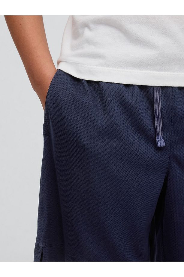Erkek Çocuk Lacivert GapFit Pull-On Şort - 2
