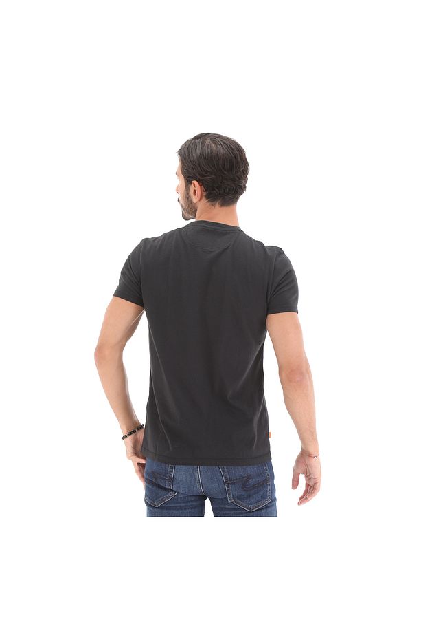 B0a2bpr0011-r Ss Dunstan River Jersey Crew Tee Slim Erkek T-shirt Siyah - 4