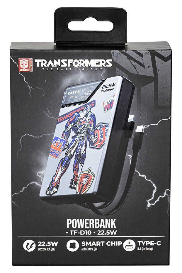 Hasbro Lisanslı Tf-d10 10000 Mah Powerbank - 1