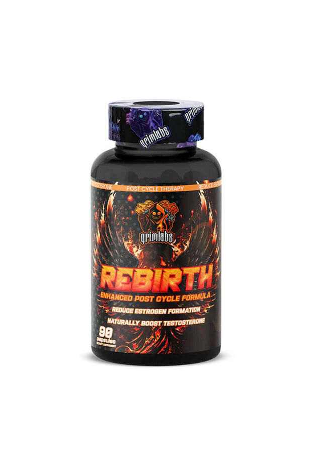 Grimlabs Rebirth Enhanced Pct Test Booster Formula 90 Caps - 1
