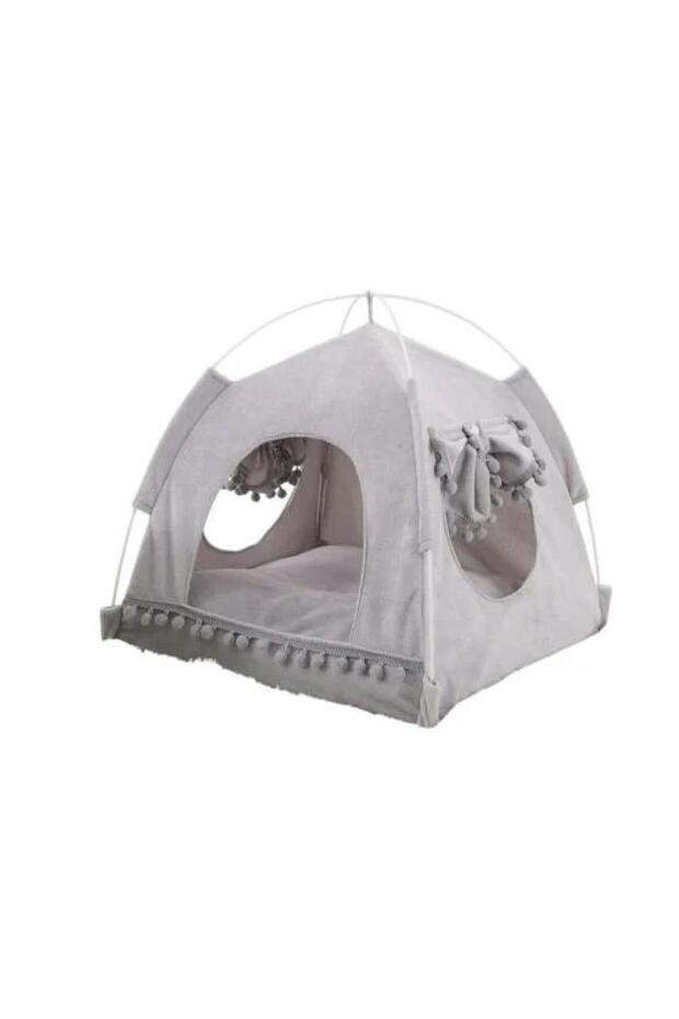 Multicolor Tent Cat House - 1