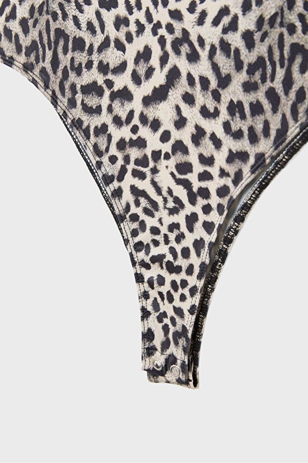 Leopar askılı basic body - 8