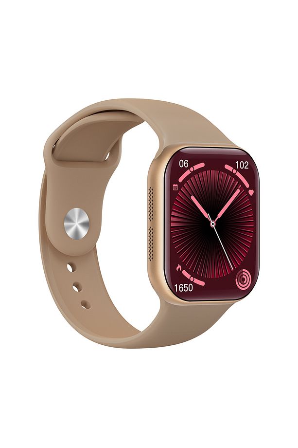 LW-01 iOS ve Android Destekli Akıllı Saat IPX7 Sertifikalı Gold - 5
