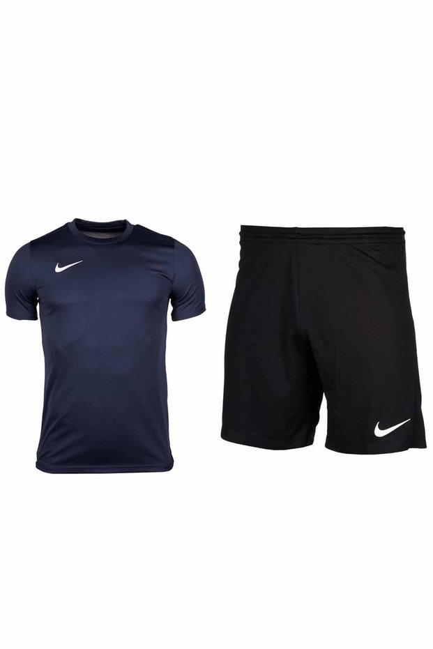 Men's Shorts T-Shirt Suit Prk25 V-1 Dri Fit Fabric Daily Training Gym Suit