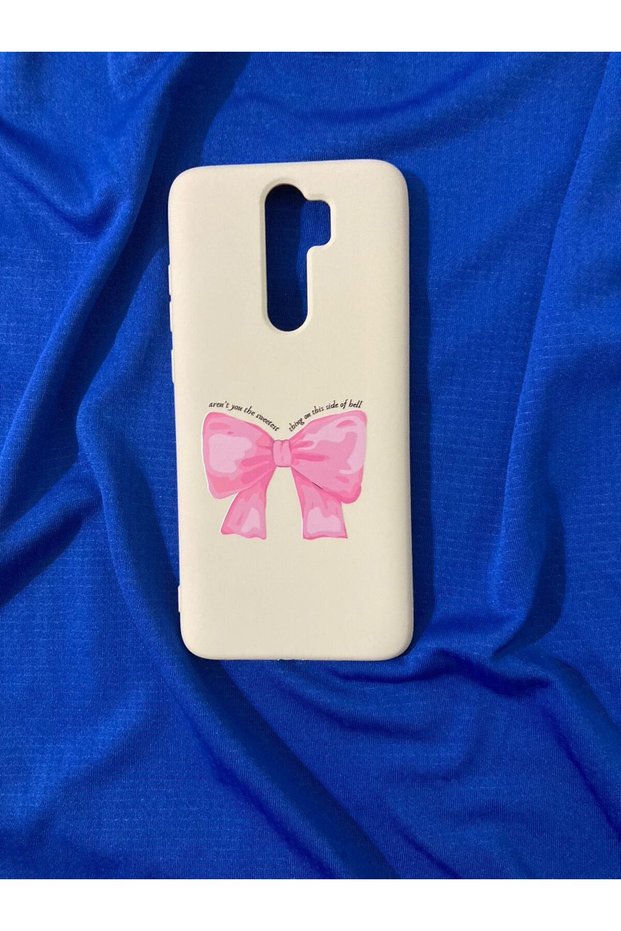 Xiaomi Redmi Note 8 Pro Ribbon Printed Premium Inside Velvet Launch Silicone Phone Case