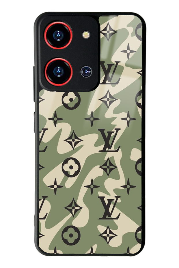 Reeder S19 Max Pro S Zoom Green Wave Design Glossy Phone Case