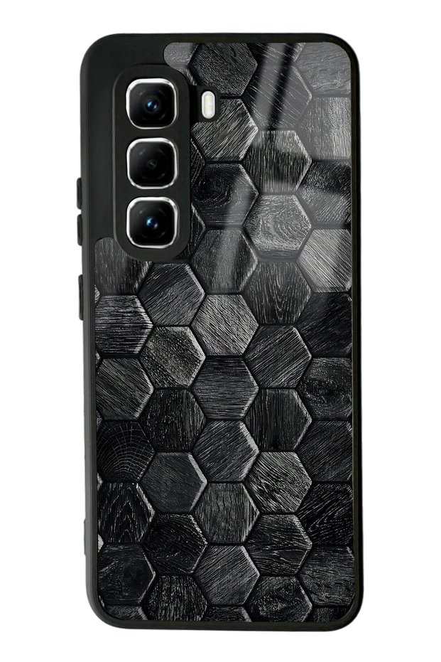 Infinix Hot 50 Pro Glossy Phone Case with Stones Design