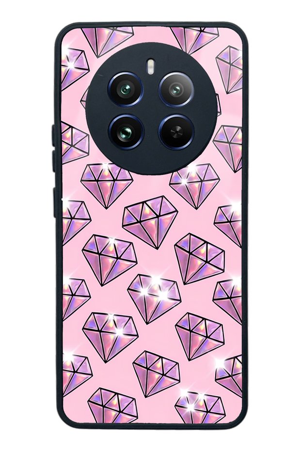 Teleplus Oppo Realme 12 Pro Plus Diamond Design Glossy Phone Case