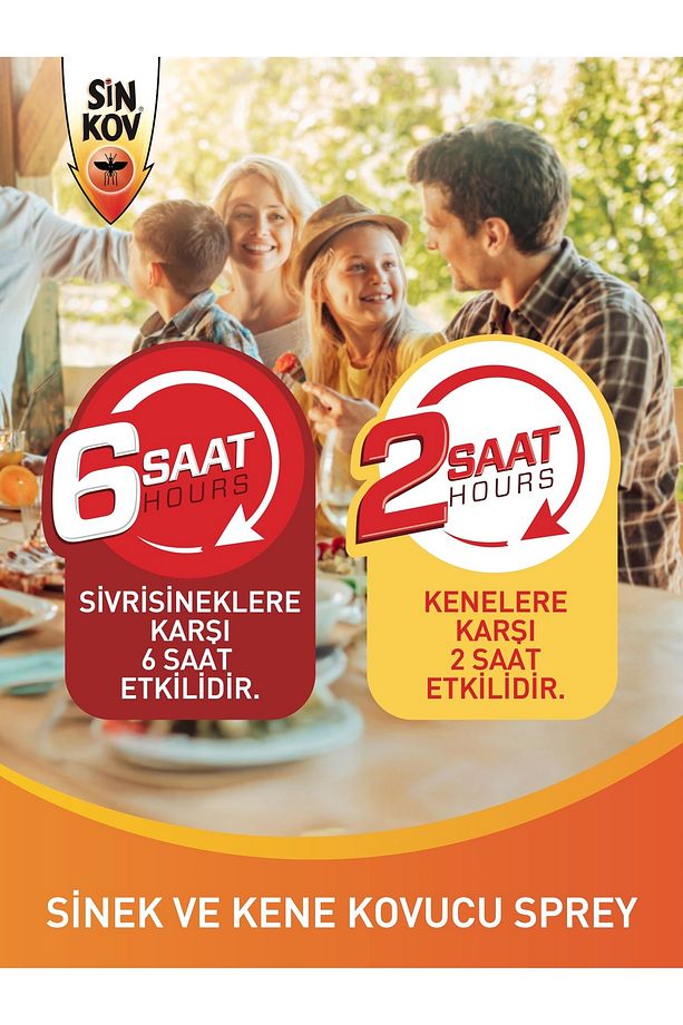 Sinek Ve Kene Kovucu Sprey 100ml - Uzun Süre Koruma - 4