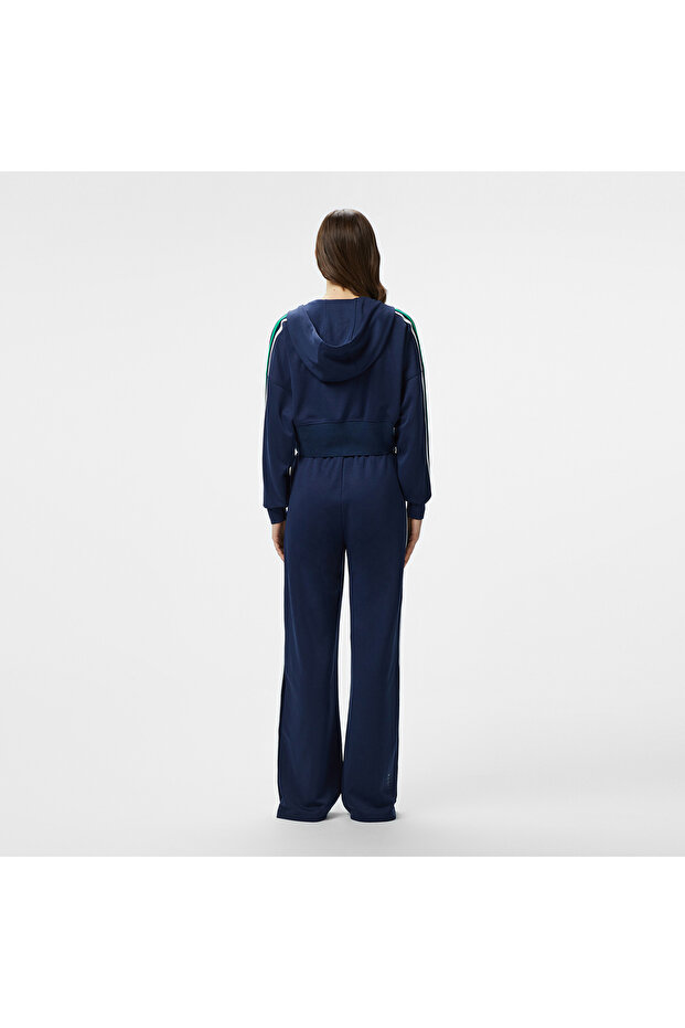 Kadın Relaxed Fit Renk Bloklu Lacivert Eşofman Altı - 3