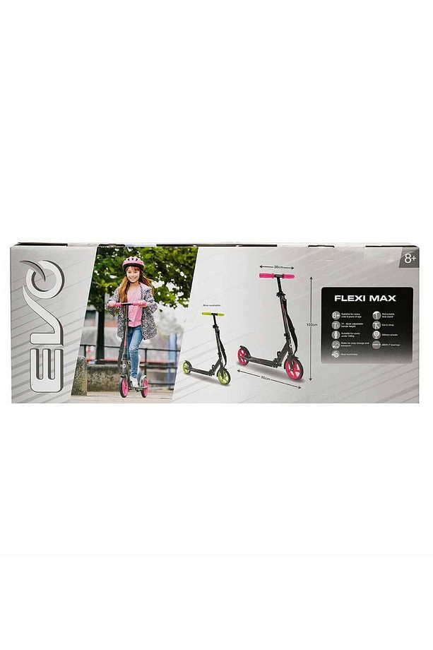 2 Tekerlekli Flexi Max Pembe Scooter: Pembe Enerji ve Maksimum Esneklik Bir Arada! - 4