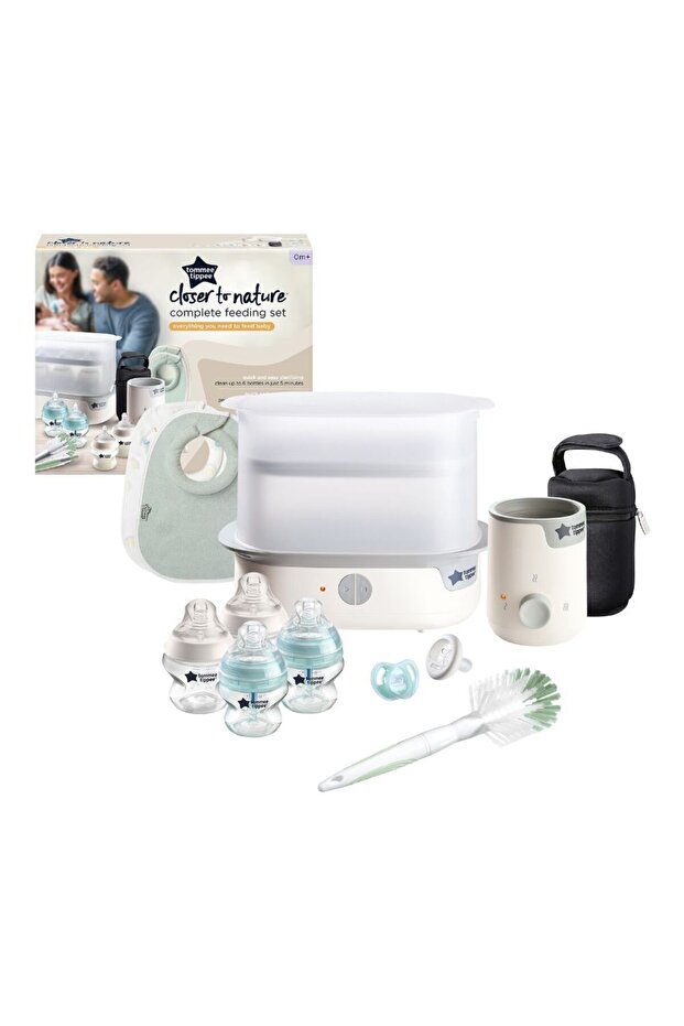 Complete Closer To Nature Feeding Kit White