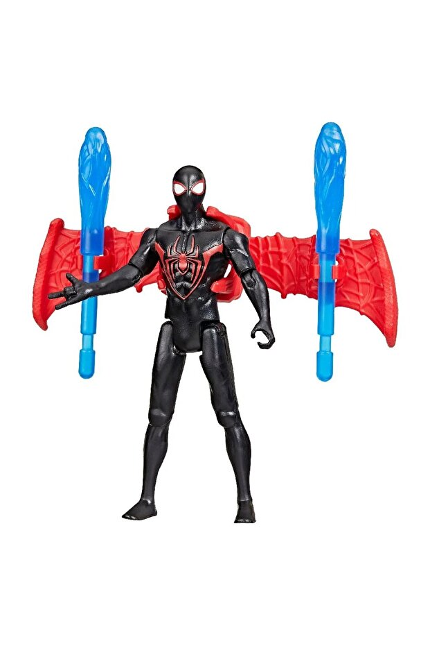 Miles Morales Car and Figure Set – Action Toy with Convertible Vehicle - 5