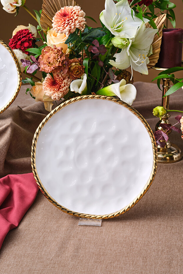 Goldest Servis Tabağı 25 Cm - 1