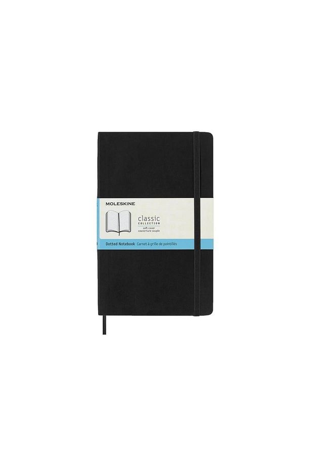 Noktalı Siyah Defter L Boy Soft Kapak - 1