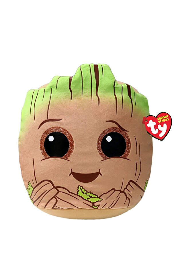 Plus Squishy Beanies Marvel Groot 30Cm - 1