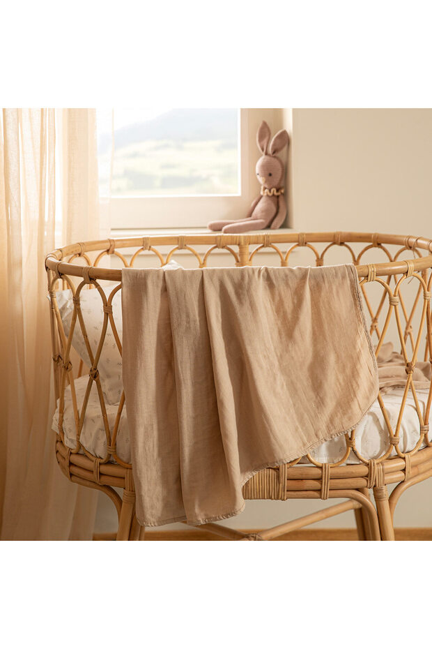 Harvey Baby Pique Coverlet 150x100 cm Beige