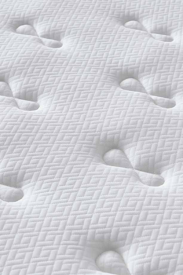 Melisa Tek Kişilik Sandıklı Baza Full Ortopedik Antibakteriyel Visco Yatak Başlık 3 Lü Set - 7