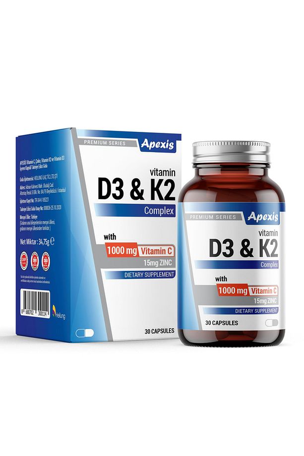 Vitamin D3&k2 Complex 30 Kapsül - 1