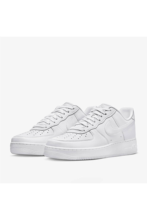 Nike Air Force 1 '07 Fresh Męskie Białe Trampki - 3