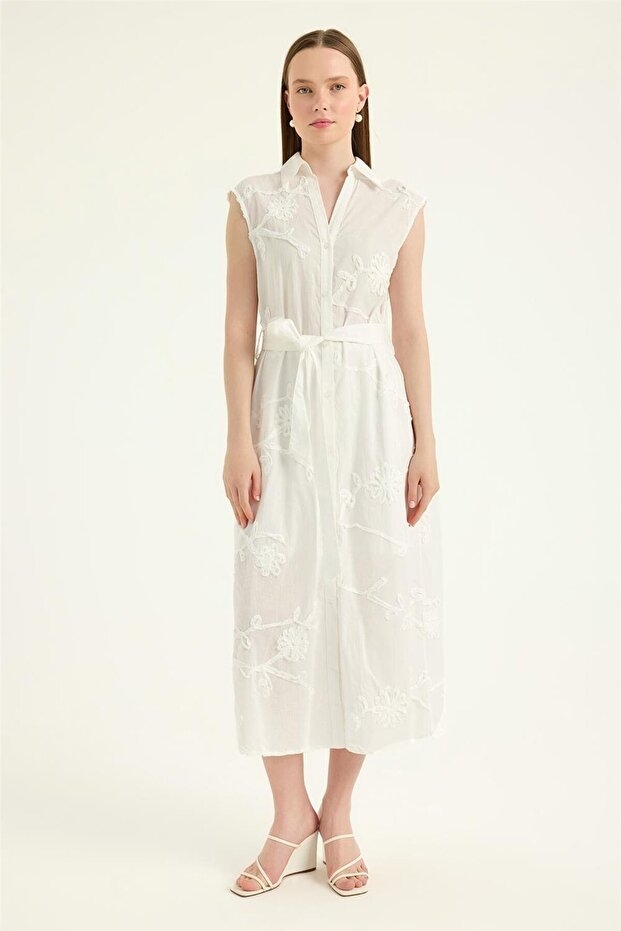 Kuşaklı Elbise - 1