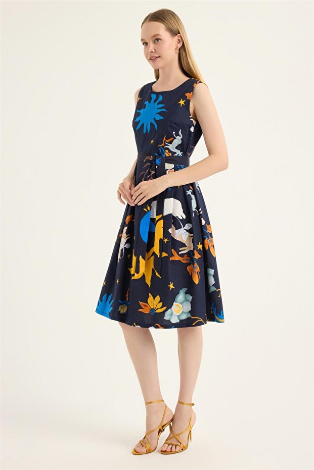 Kalın Askı Elbise - 2