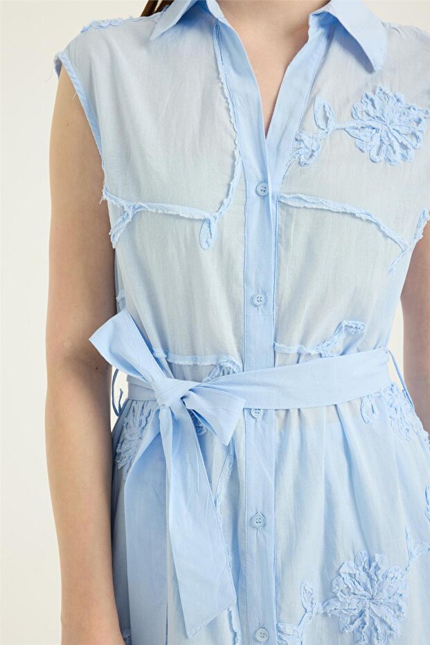 Kuşaklı Elbise - 4