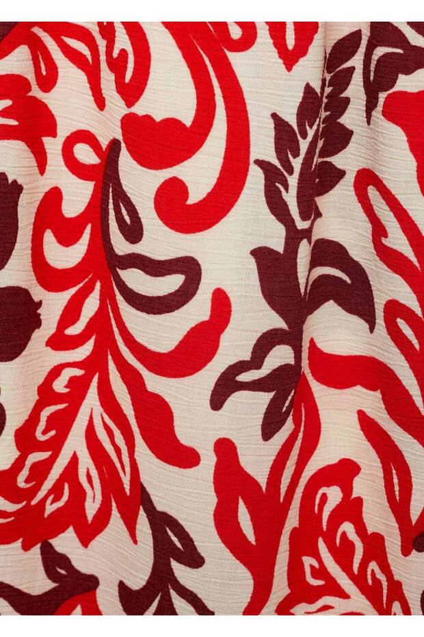 Çiçekli pantolon - 7