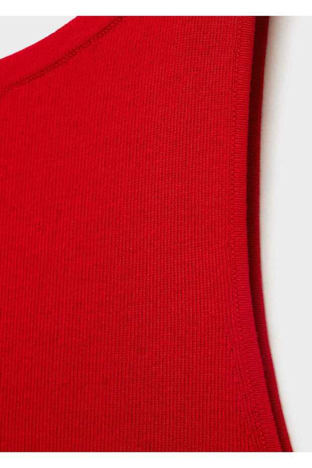 İnce örgü bluz - 5