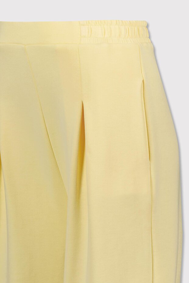 Dökümlü İnterlok Bermuda Şort - 7