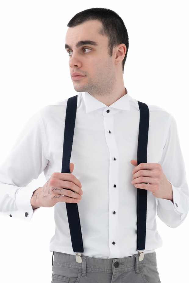 Pantolon Askısı 3 Klips Ayarlanabilir Elastik - 5