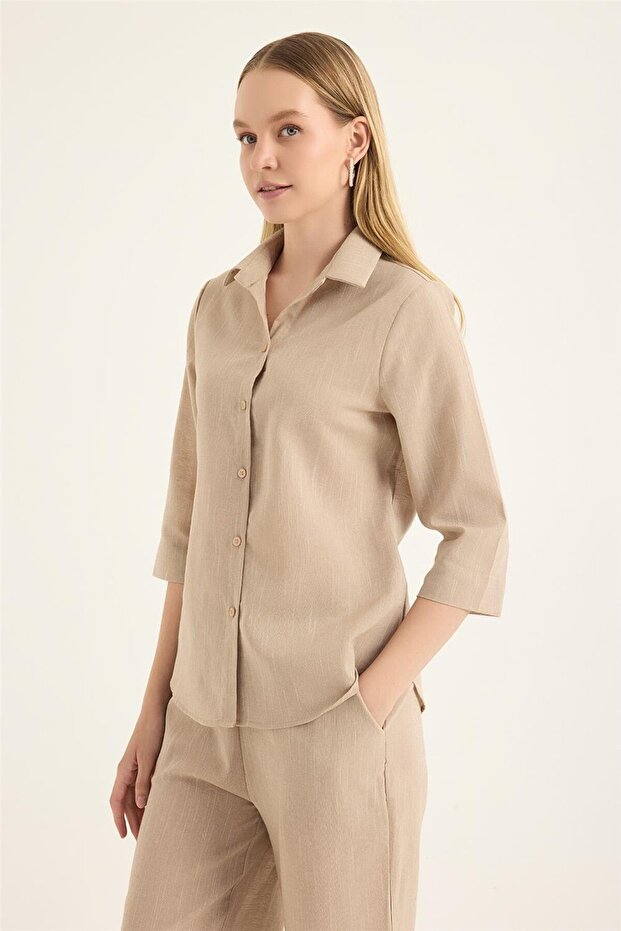 Keten Gömlek - 2