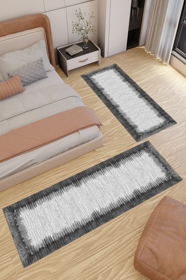 Dijital Baskı Makinede Yıkanabilir Kaymaz Taban Salon Halısı Yatak Odası Halısı & Yolluk Modelleri - 4