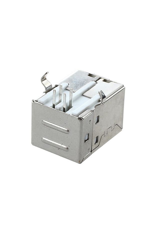 Usb Type B Dişi Soket USB 2.0 4 Pin Lehimlenebilir Elektronik Cihaz Usb Port Adaptör Konnektör - 3