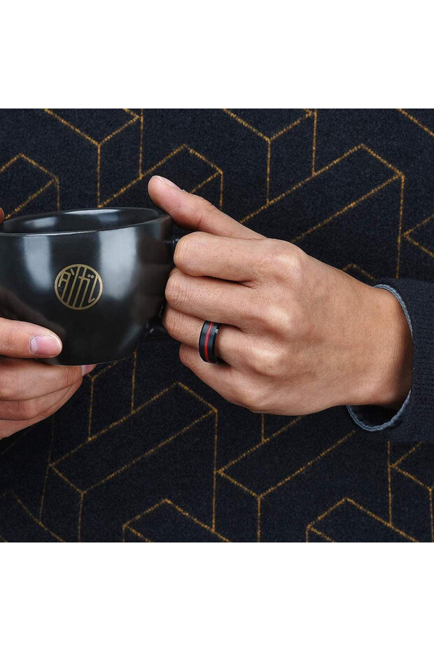 Black ring TITAN SIC MODA 4245 - 5