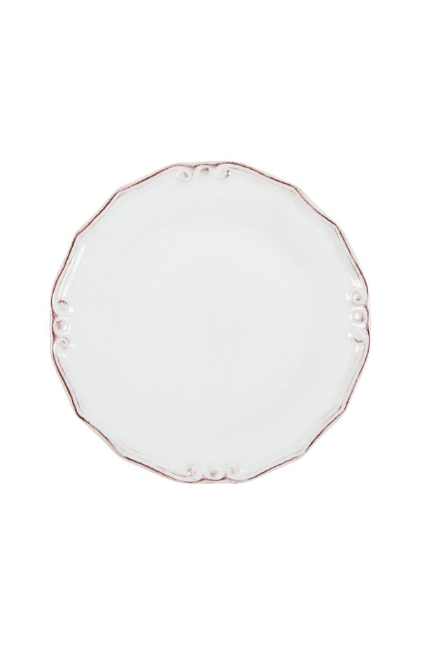 Ekru 6 Lı Servis Tabağı Seti - 25 Cm - 5