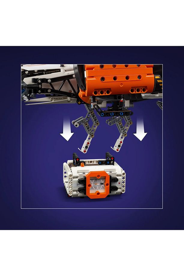 ® Technic VTOL Ağır Kargo Uzay Gemisi LT81 42181 - 10+ Oyuncak Model Yapım Seti (1365 Pr) - 7