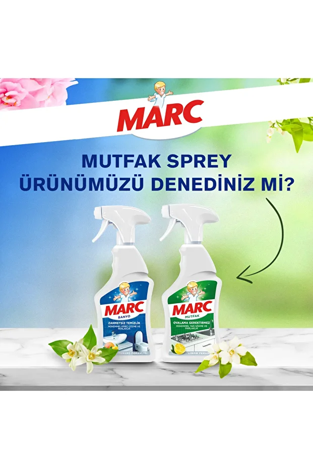 Banyo Temizleyici Kireç Sökücü Sprey 750 - 6