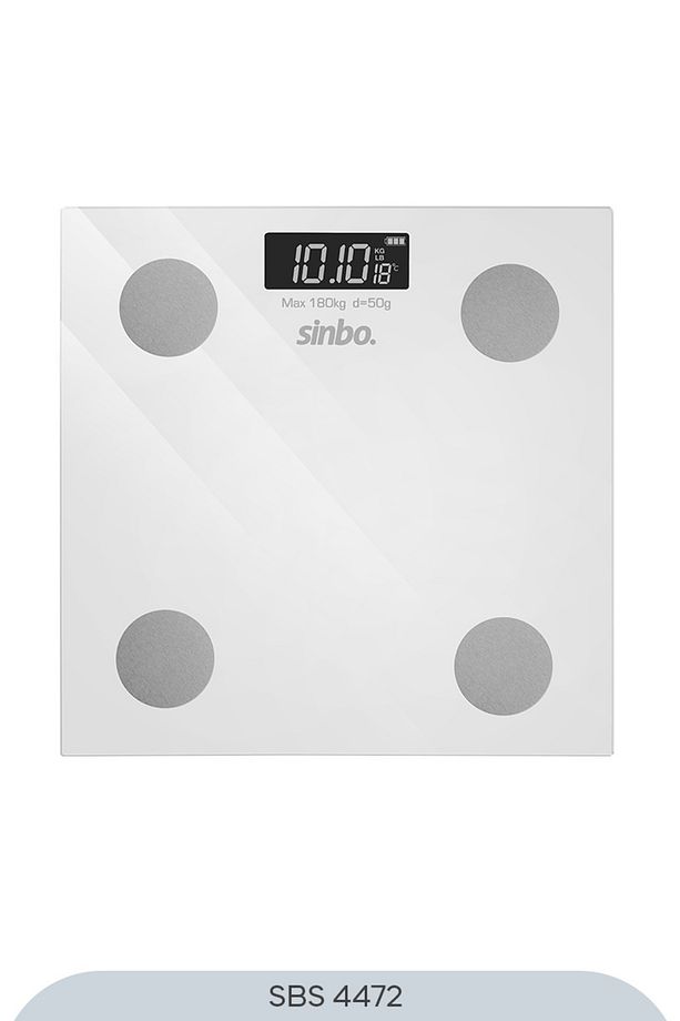 SBS-4472 Bluetooth Dijital Yağ Su Kas Vücut Kitle Endeksi Kilo Ölçer Tartı Baskül - 6