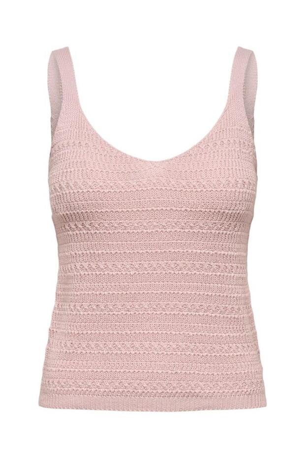 Jdytropica S/L V-Neck Top Knt