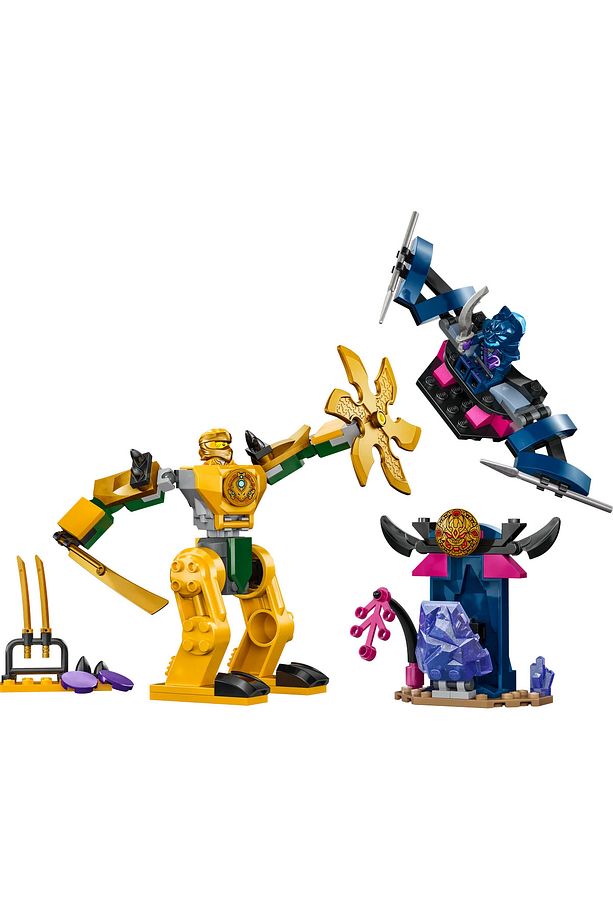 ® NINJAGO® Arin'in Savaş Robotu 71804 - 4+ Yaratıcı Oyuncak Yapım Seti (104 Parça) - 3