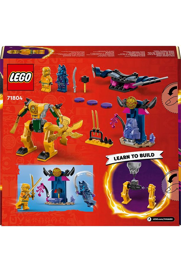 ® NINJAGO® Arin'in Savaş Robotu 71804 - 4+ Yaratıcı Oyuncak Yapım Seti (104 Parça) - 5