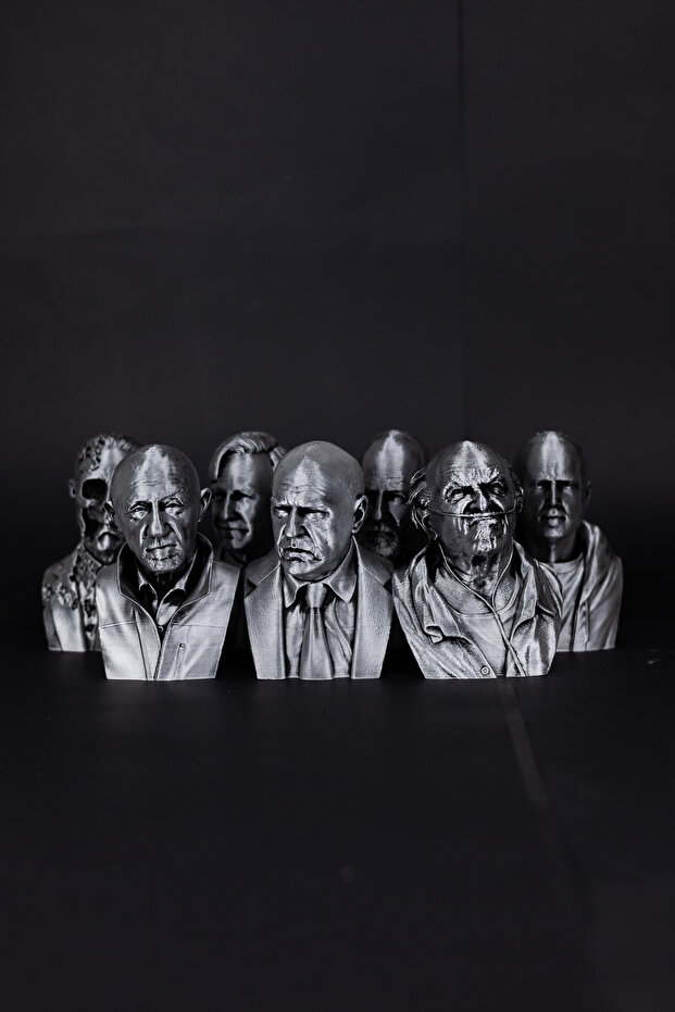 Breaking Bad - SET - Figür / Büst - 12cm - 3