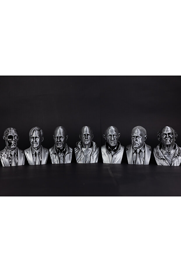 Breaking Bad - SET - Figür / Büst - 12cm - 2