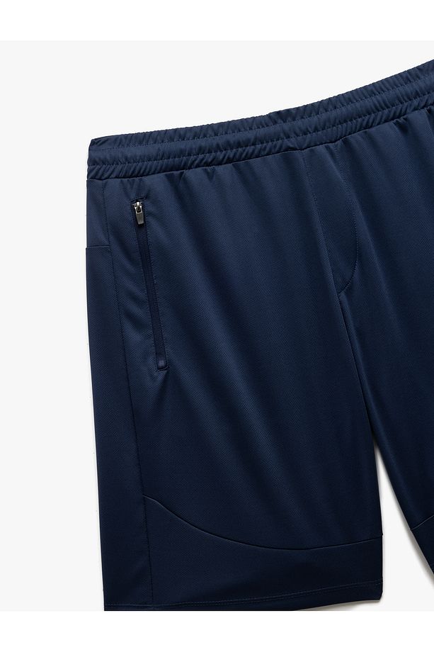 Fermuarlı Cepli Basic Spor Erkek Şort - 5