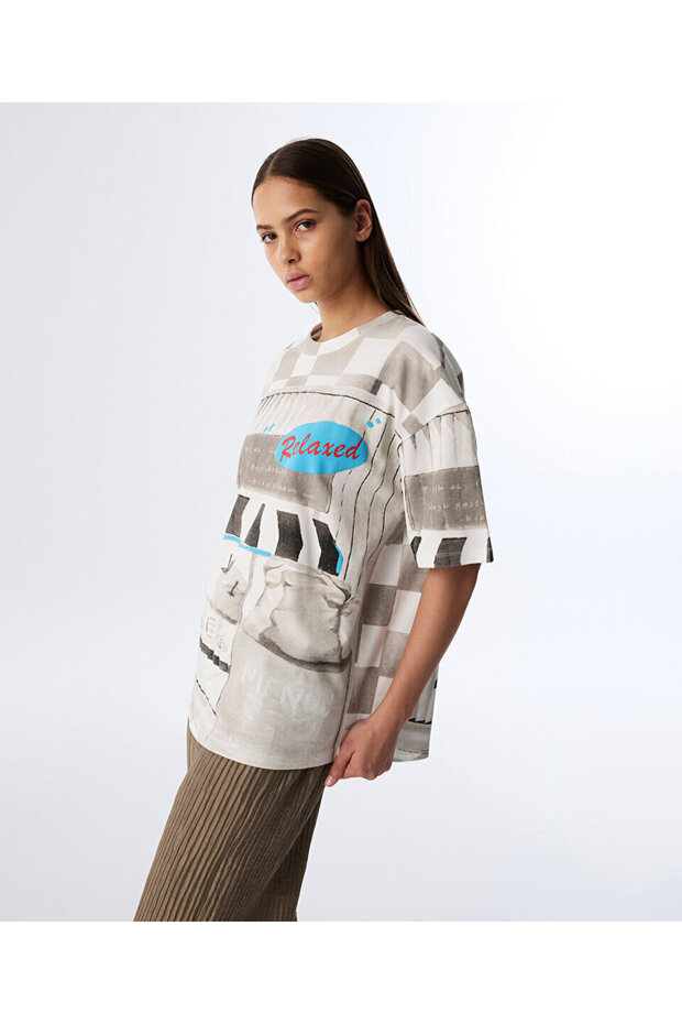 GÖRSEL BASKILI T-SHIRT - 2